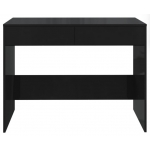 Písací stôl, čierny